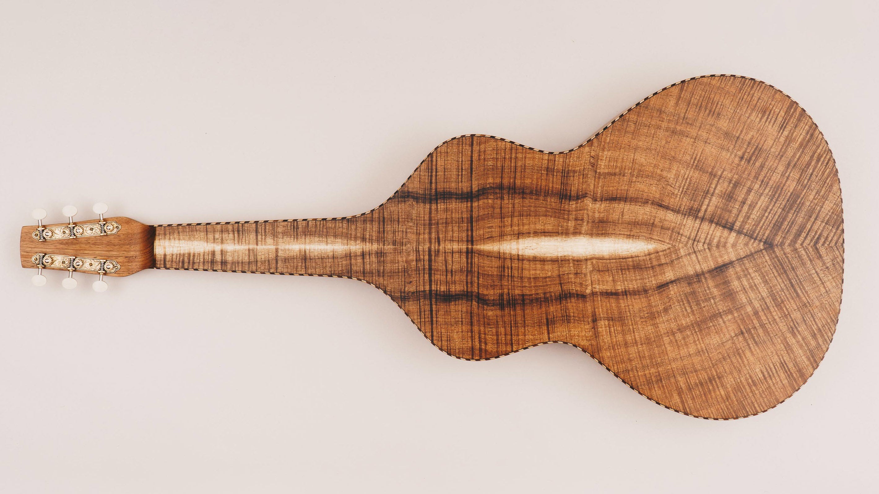 Style 4 Weissenborn Guitar Weissenborn Acoustic Lap Steel Slide Guitar by master luthier Richard Wilson. Handcrafted in Australia. Serial no. RW2310-400.